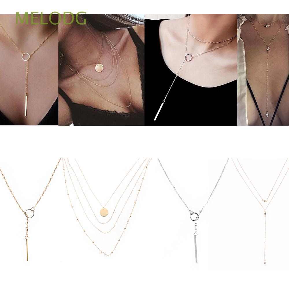 Dây chuyền hợp kim đính trang trí nhiều kiểu dáng