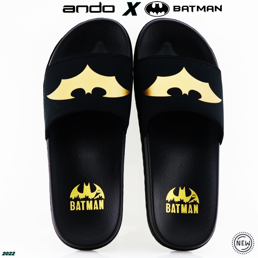 Phiên Bản Mới!!! Dép Quai Ngang Họa Tiết BATMAN Collab BT 204 Cá Tính Cho Nam Nữ