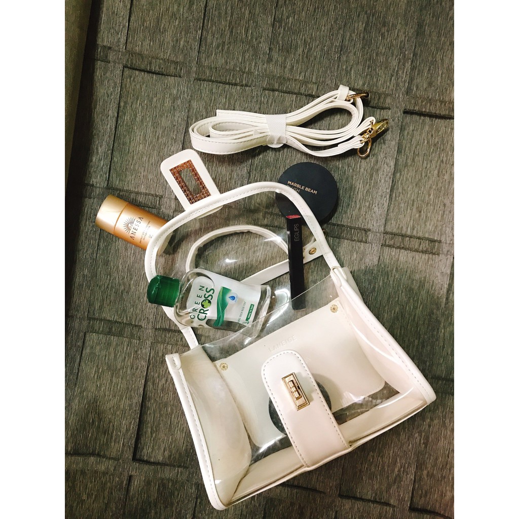 Túi xách plastic trong Laneige xinh xắn