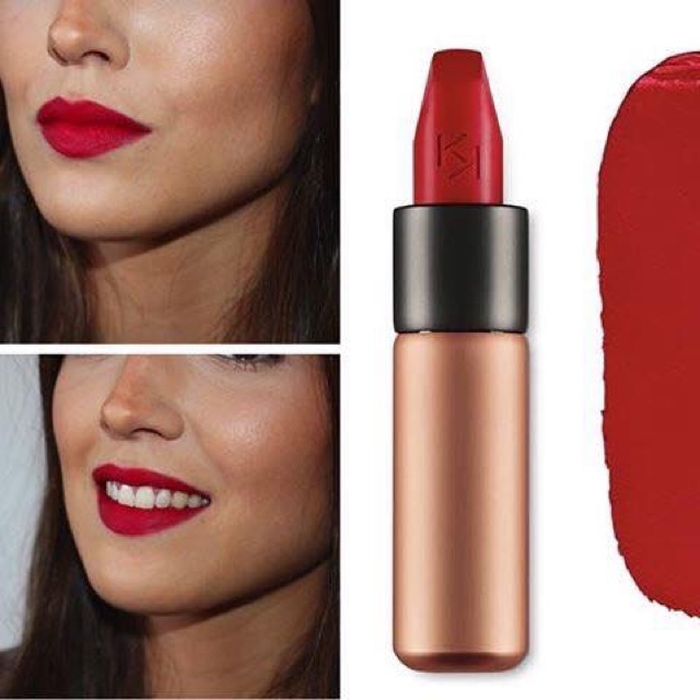 Son môi KIKO VELVET PASSION MATTE LIPSTICK màu 312 đỏ tươi cherry