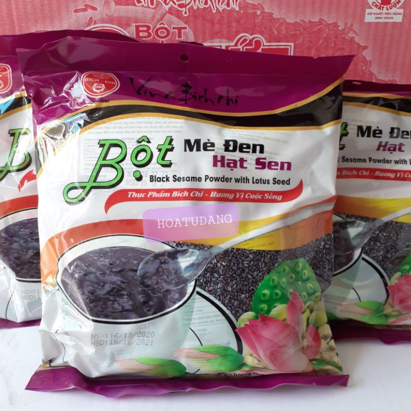 Bột Mè Đen Hạt Sen Có Đường Bịch 10 Gói | BigBuy360 - bigbuy360.vn