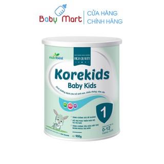 Sữa KOREKIDS BABY Cho Trẻ Sơ Sinh Hộp 900g