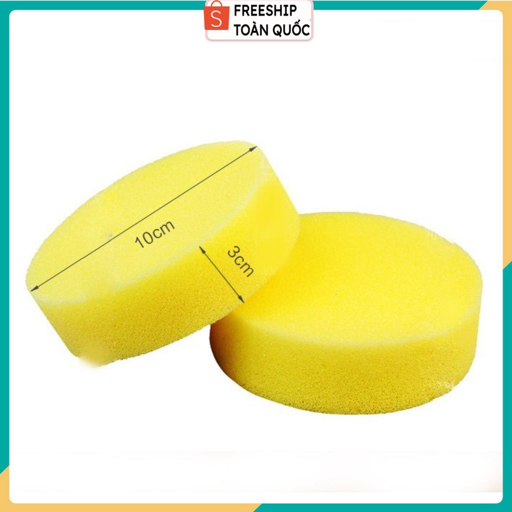 Bông cọ Vàng Tròn rửa bát, Đánh Bóng Chuyên Dụng CDS1035