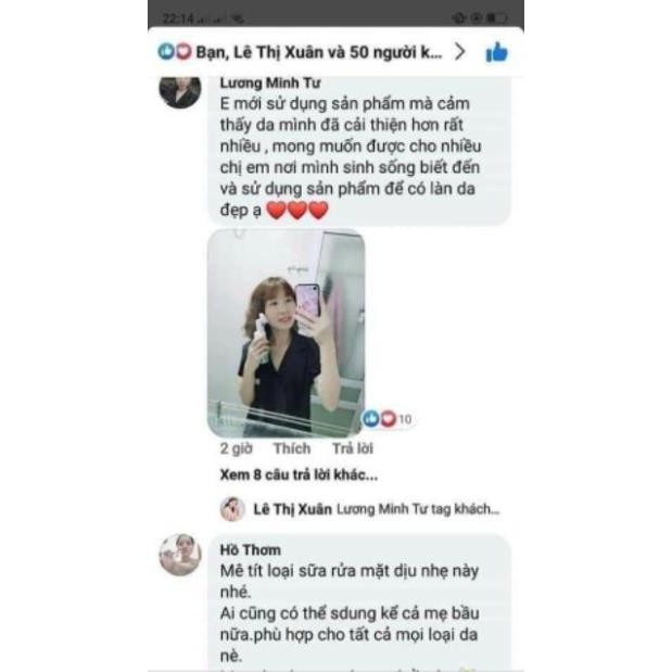 Sữa rửa mặt dịu nhẹ 9 pha Lê Xuân handmade | BigBuy360 - bigbuy360.vn