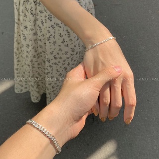 Lắc tay đôi bạc ta cao cấp 🌼 yn jewelry
