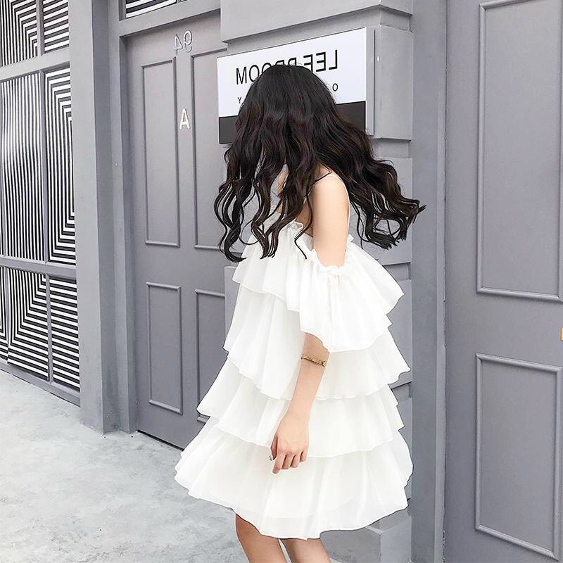 [ Tiểu Thư ] Đầm Maxi Voan 4 tầng mặc được 3 kiểu siêu xinh, đi biển đi chơi đẹp lắm nà | BigBuy360 - bigbuy360.vn