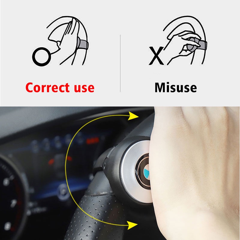 Phụ Kiện Vòng Bi Gắn Vô Lăng Xe Hơi Sáng Tạo Chất Lượng Cao