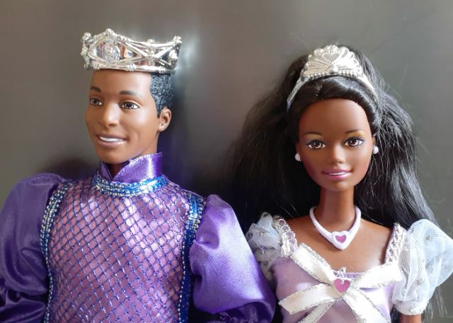 Set 2 búp bê barbie chính hãng