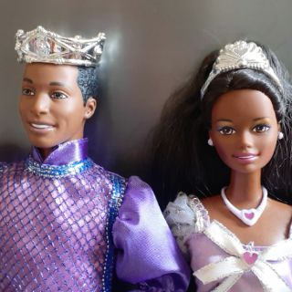 Set 2 búp bê barbie chính hãng