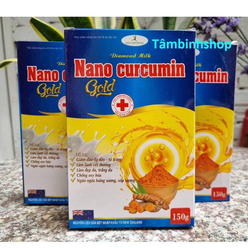 Sữa nghệ Nanocurcumin Gold [150gr/hộp]