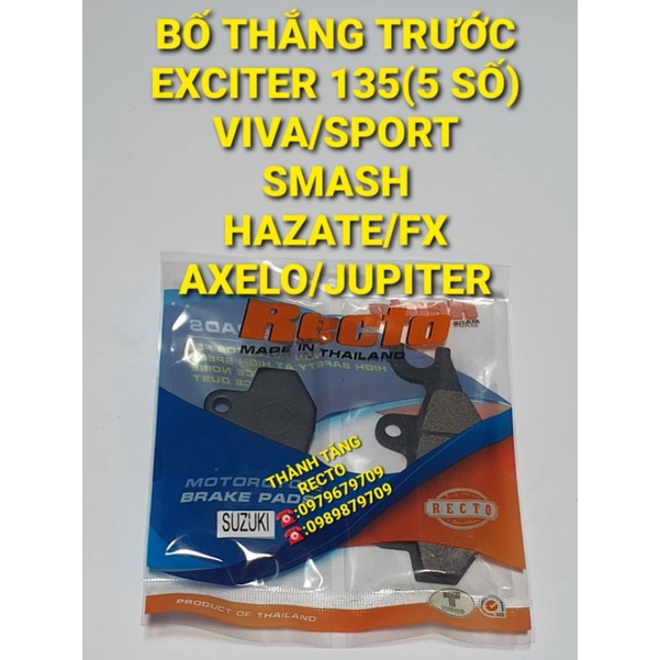 BỐ THẮNG TRƯỚC EXCITER 135(5 SỐ)/VIVA/SPORT/SMASH/HAZATE/FX/AXELO/JUPITER