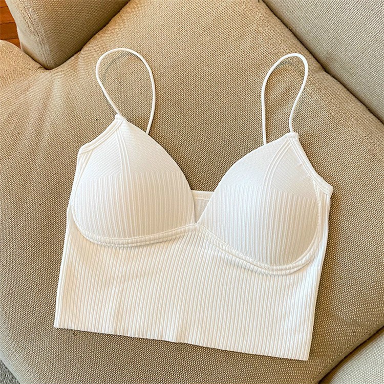 Áo Bra - Áo lót nữ 2 dây cổ tim có mút ngực hàng cao cấp mã TQ0340