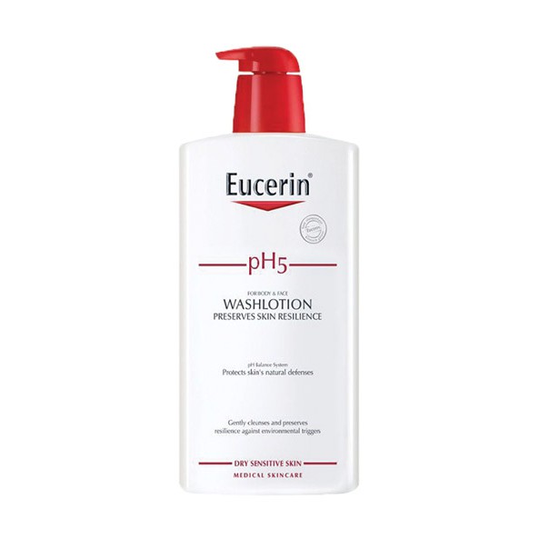 EUCERIN PH5 WASHLOTION 1000ML - Sữa tắm cho da cơ thể nhạy cảm