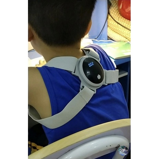 Đai Chống Gù Lưng Điện Tử Thông Minh Cảm Biến Tự Động Báo Rung Dành Cho Người Lớn Và Trẻ Em