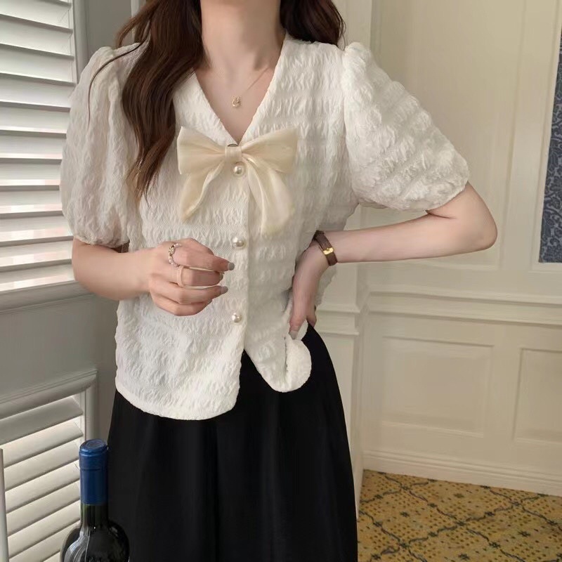 8887. ÁO KIỂU NỮ NƠ NGỰC