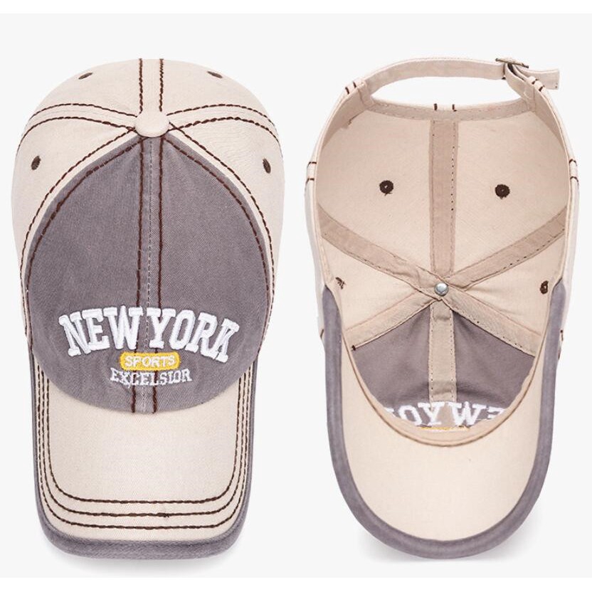Fashion New York NY Cotton Baseball Cap Women Men Sports Outdoor Casual Sun Hat