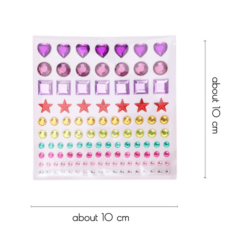 Miếng Dán Hình Ngôi Sao Đính Đá Pha Lê Dễ Thương Dành Cho Nữ