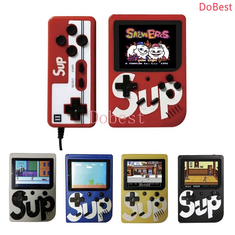 Máy Chơi Game Cổ Điển Cầm Tay chế độ hai người chơi Mini 3.0 Inch Tích Hợp 400 Trò Chơi