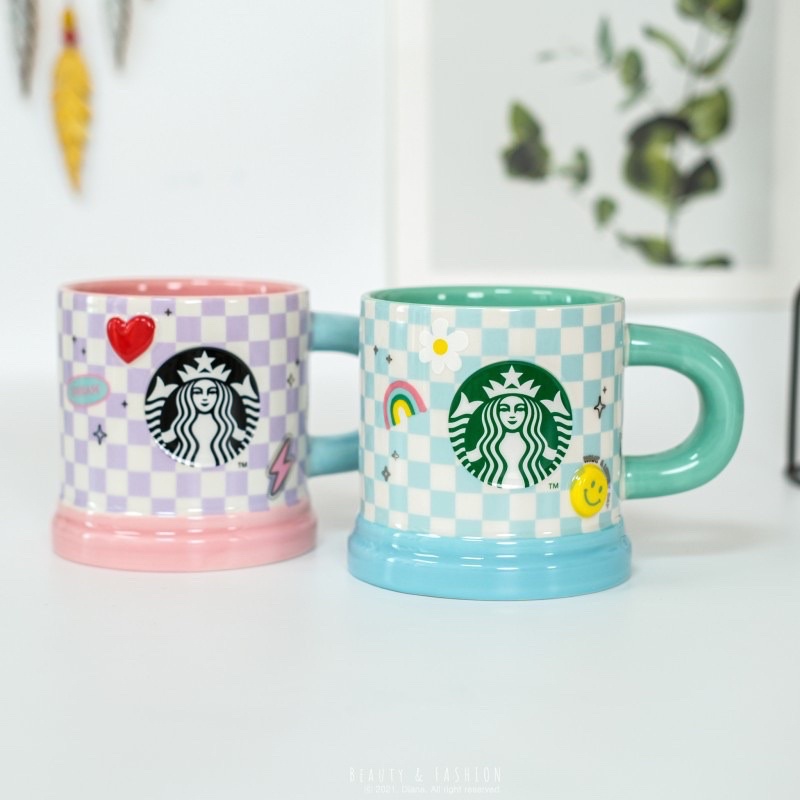 - CỐC SỨ 2022 VALENTINE SWEETLOVE BABY BLUE MUG 12oz