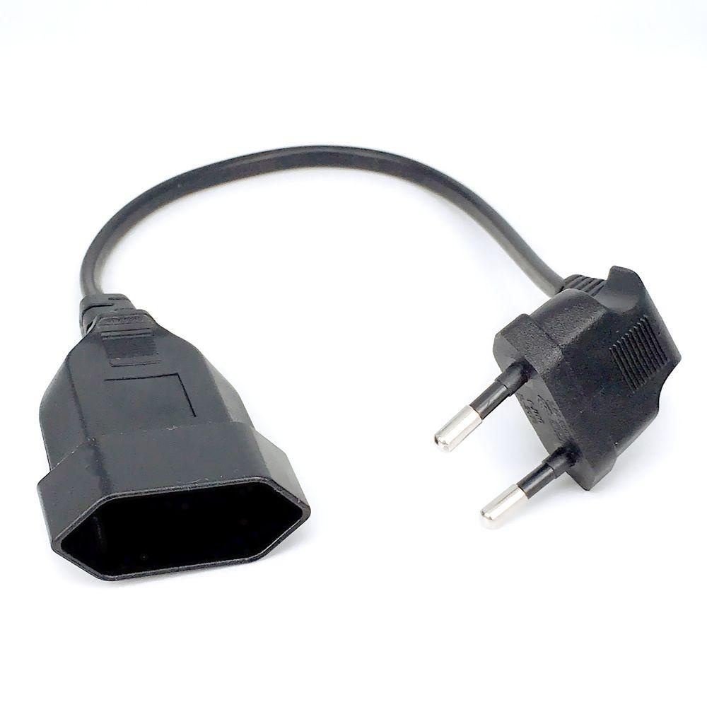 1 Dây Cáp Nối Dài Nguồn Máy Tính 2Pin 90 Độ