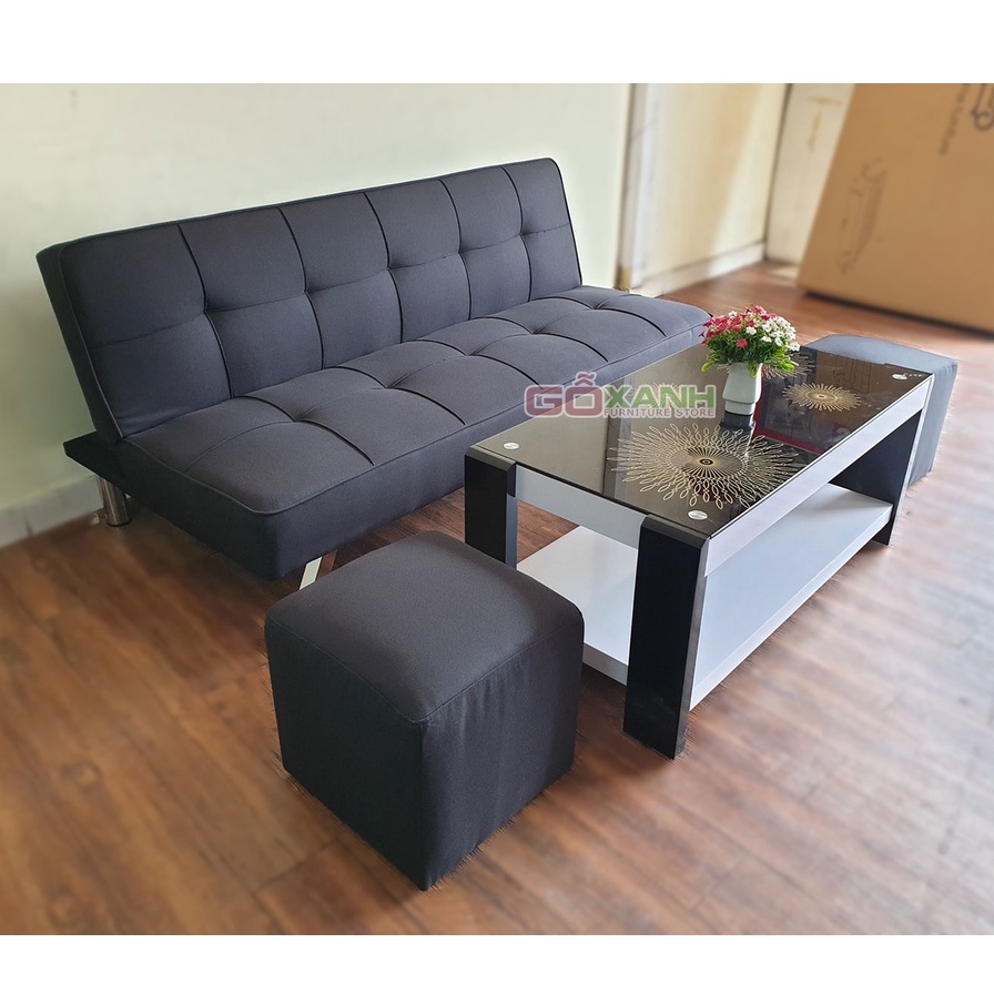 Full bộ sofa bed làm giường ngủ 4 món hàng chuẩn xuất khẩu