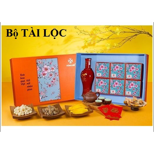 BỘ QUÀ Ô MAI HỒNG LAM