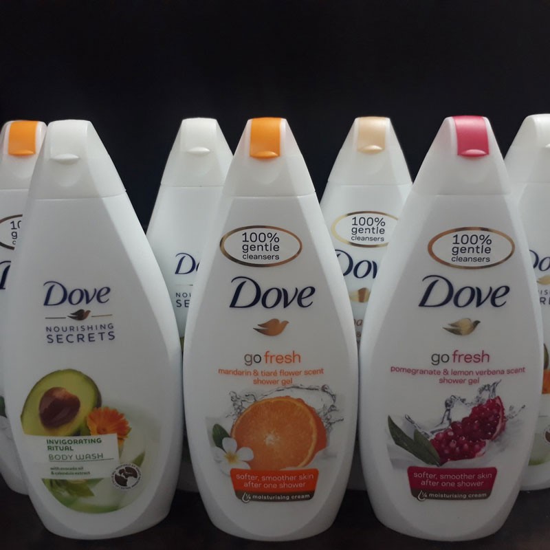 Sữa tắm Dove go fresh Pomegranate & Lemon verbena Scent 500ml - Đức