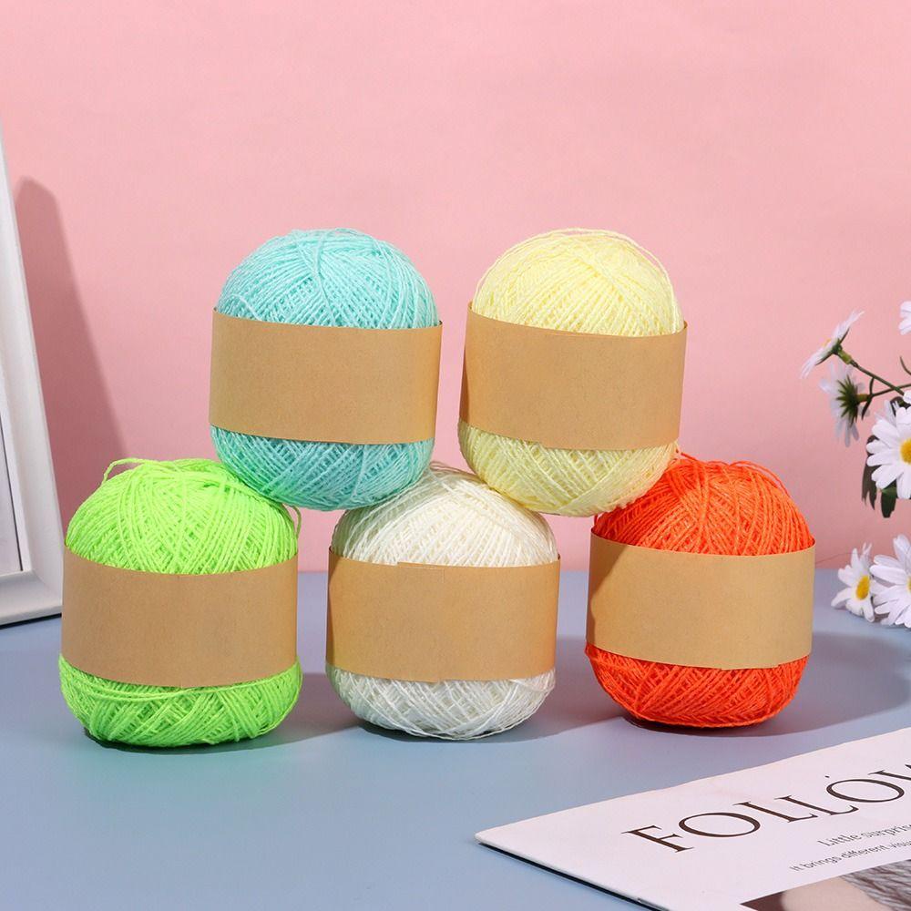Cuộn Len Polyester Phát Quang Làm Đồ Thủ Công