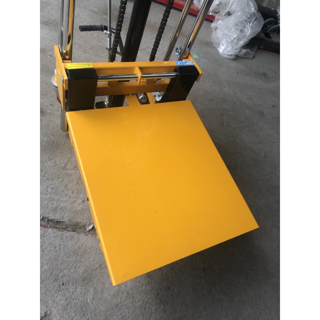 Xe nâng tay cao mini 400kg cao 1m3 -Model SDDJ 1300