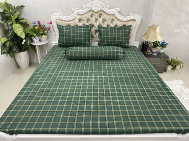 BỘ DRAP COTTON HÀN QUỐC 4 MÓN 100% COTTON