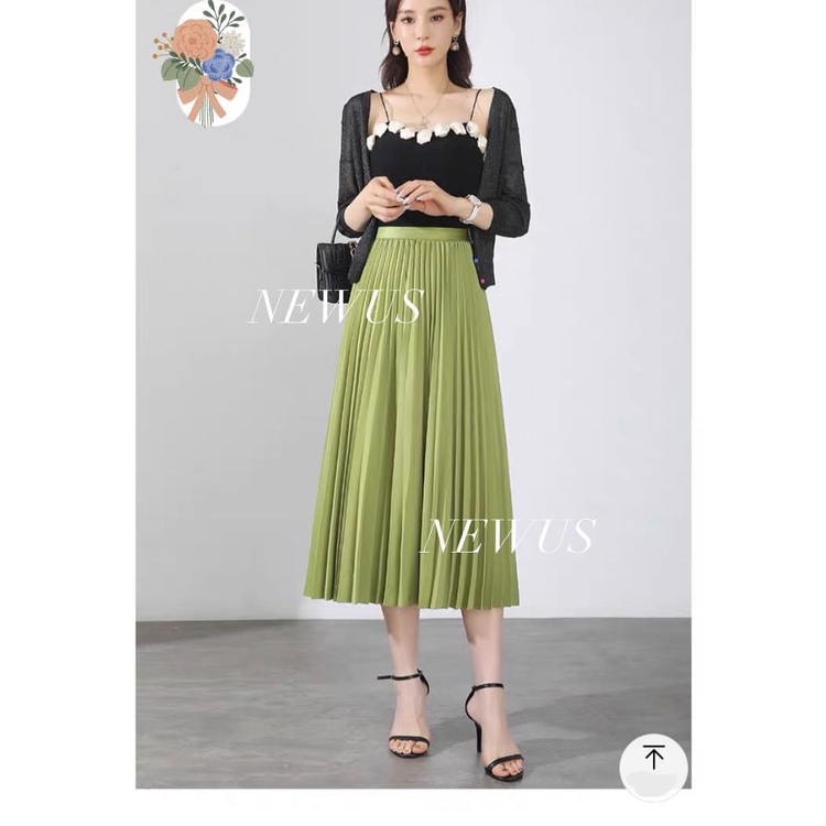 Chân Váy Xếp Ly Quảng Châu, Không Nhăn Nhàu