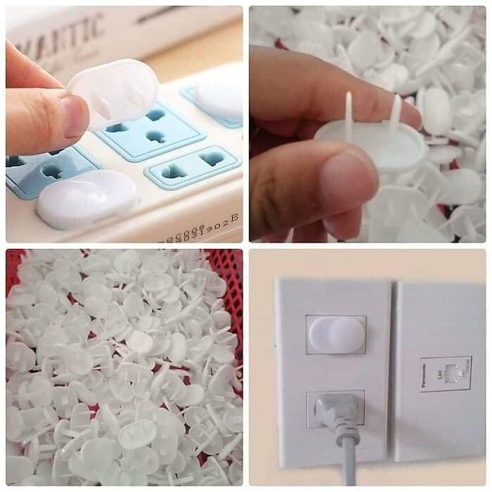 NÚT BỊT Ổ ĐIỆN CHỐNG GIẬT AN TOÀN CHO BÉ