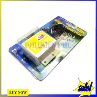 Cục tăng sáng đèn xe máy, cục chuyển điện máy sang điện bình