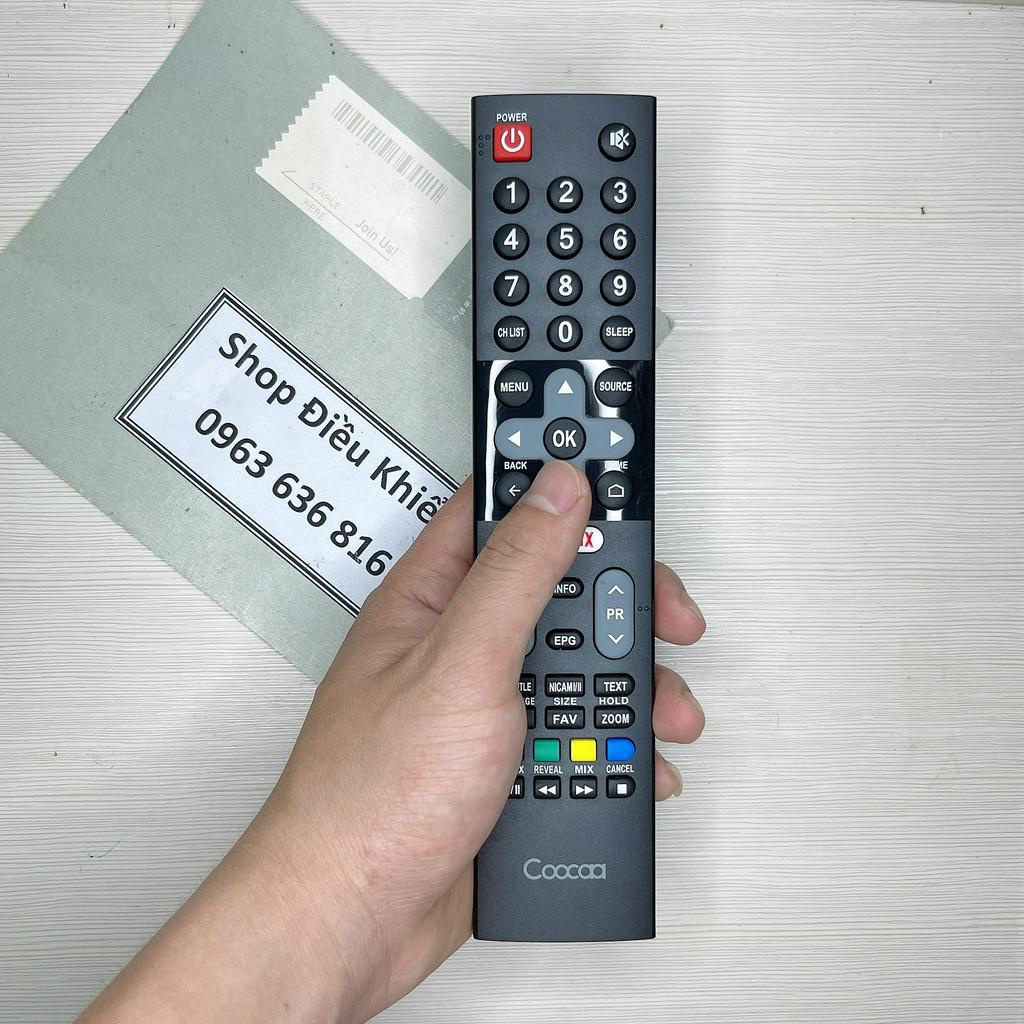 Remote tivi coocaa - điều khiển tivi coocaa chính hãng