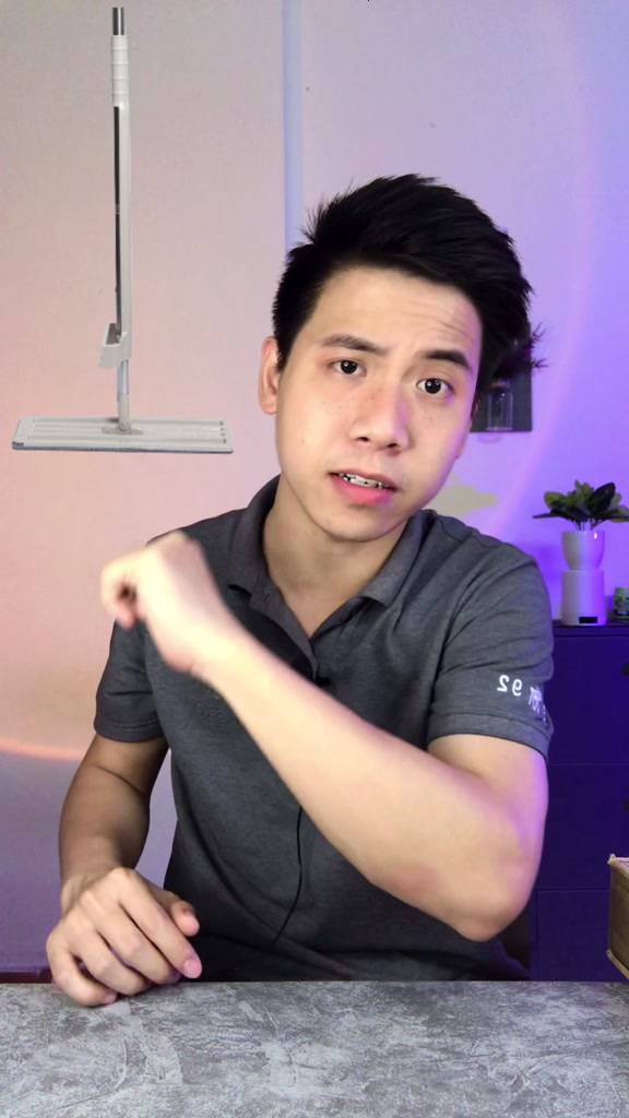 Cây lau nhà tự vắt thông minh spin tặng 1 bông lau ( tổng 2 bông lau) | BigBuy360 - bigbuy360.vn