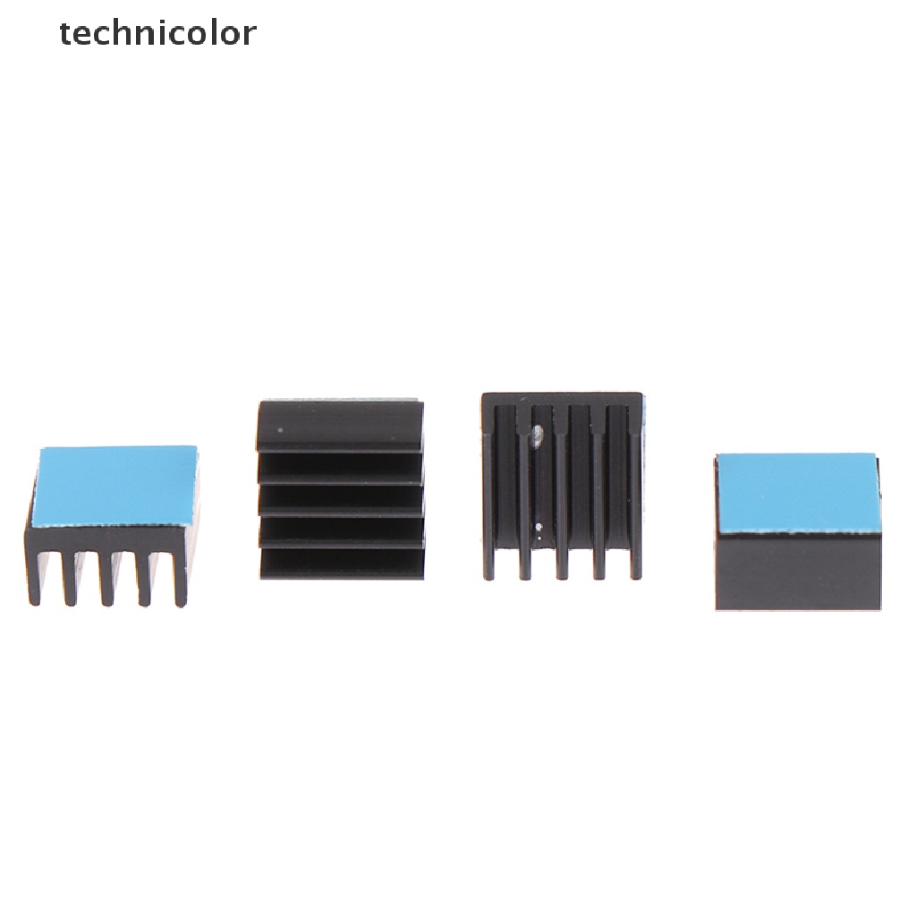 Set 10 Tấm Tản Nhiệt Nhôm 8.8x8.8x5mm Kèm Băng Keo Dán Tiện Dụng