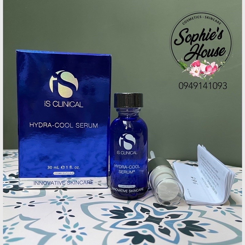 30ml / 60ml - Serum cấp nước, phục hồi da IS Clincal Hydra Cool