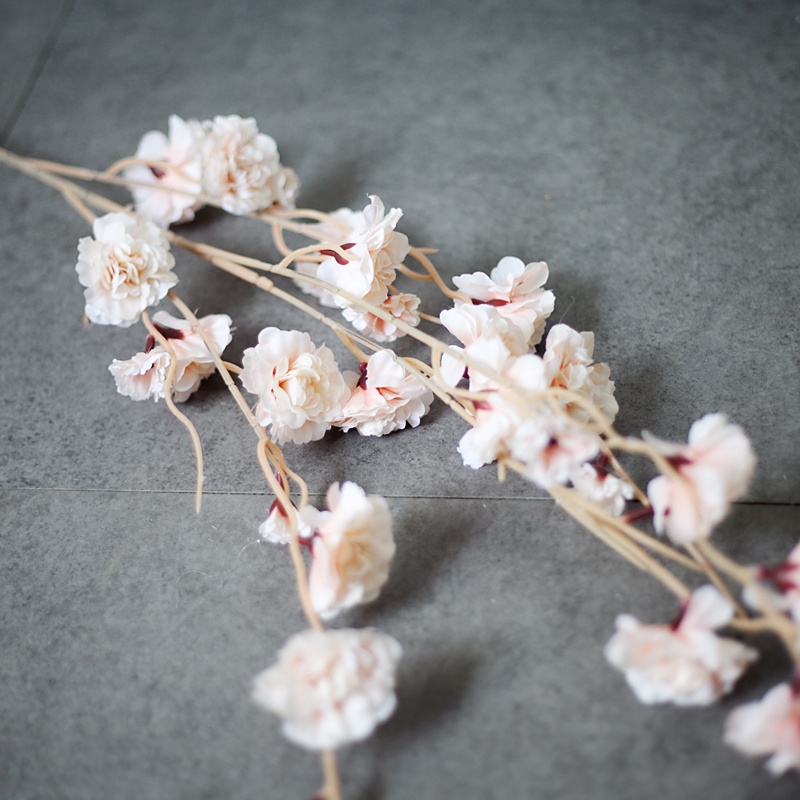 Cành đào giả bằng nhựa trang trí nhà cửa - Jassi Decor