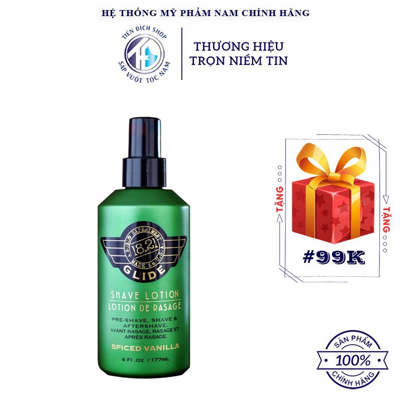 Kem cạo râu 18.21 Man Made Glide Shave Lotion | Spiced Vanilla