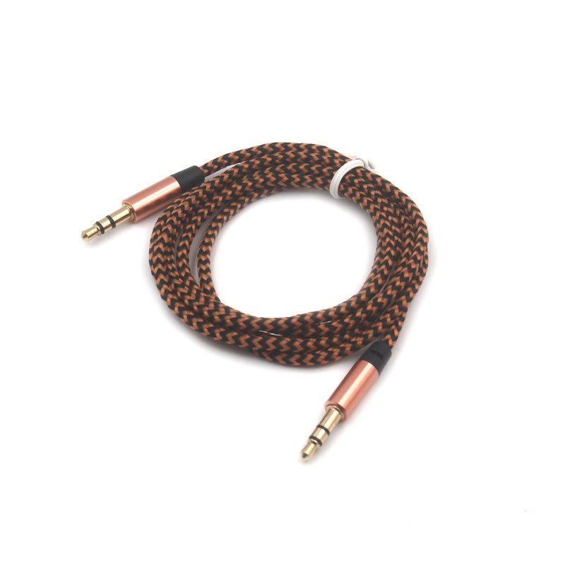 1 Dây Cáp Âm Thanh 1m Chuyển Đổi Từ Giắc Cắm 3.5mm Sang Đầu Cắm 3.5mm Nhiều Màu Sắc
