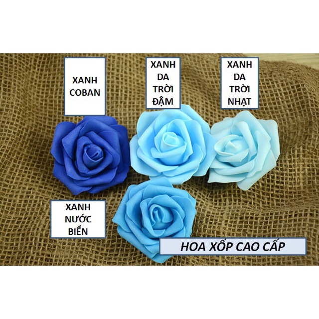 1 bông hoa sáp 6~7cm