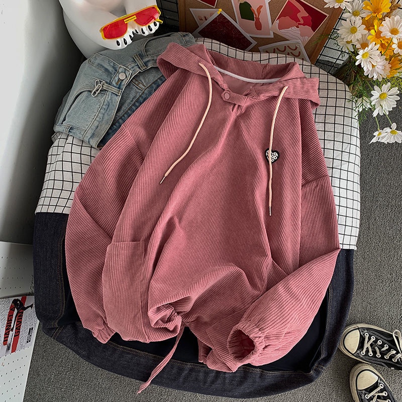 【Sau tết mới nhận được, nên xem xét trước khi đặt】Áo hoodie form rộng thời trang thu đông cho cặp đôi | BigBuy360 - bigbuy360.vn