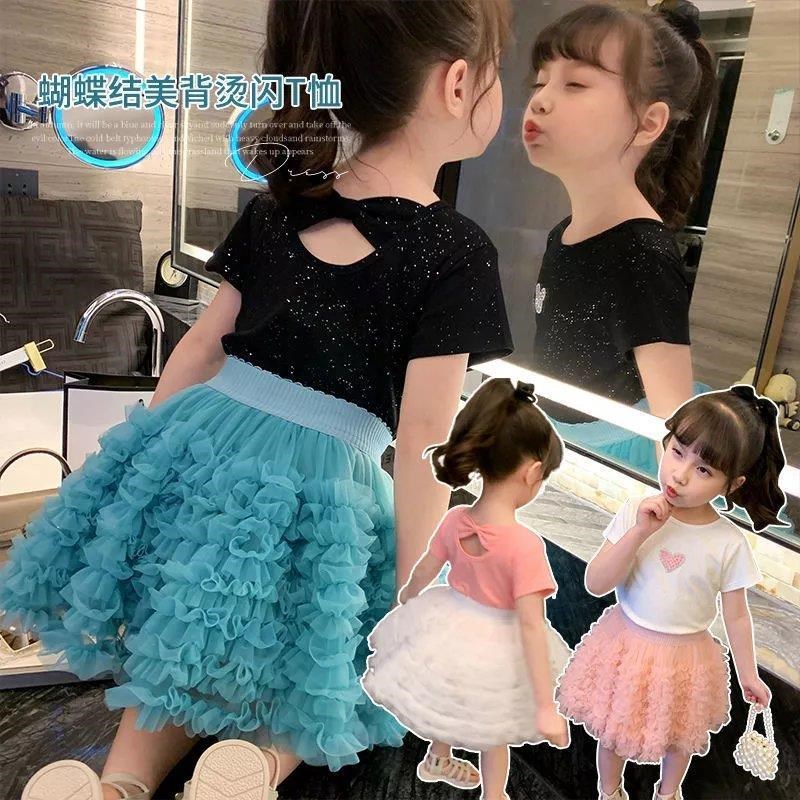 Chân Váy Xòe tutu Phong Cách Công Chúa Mùa Hè Kiểu Mới Cho Bé Gái