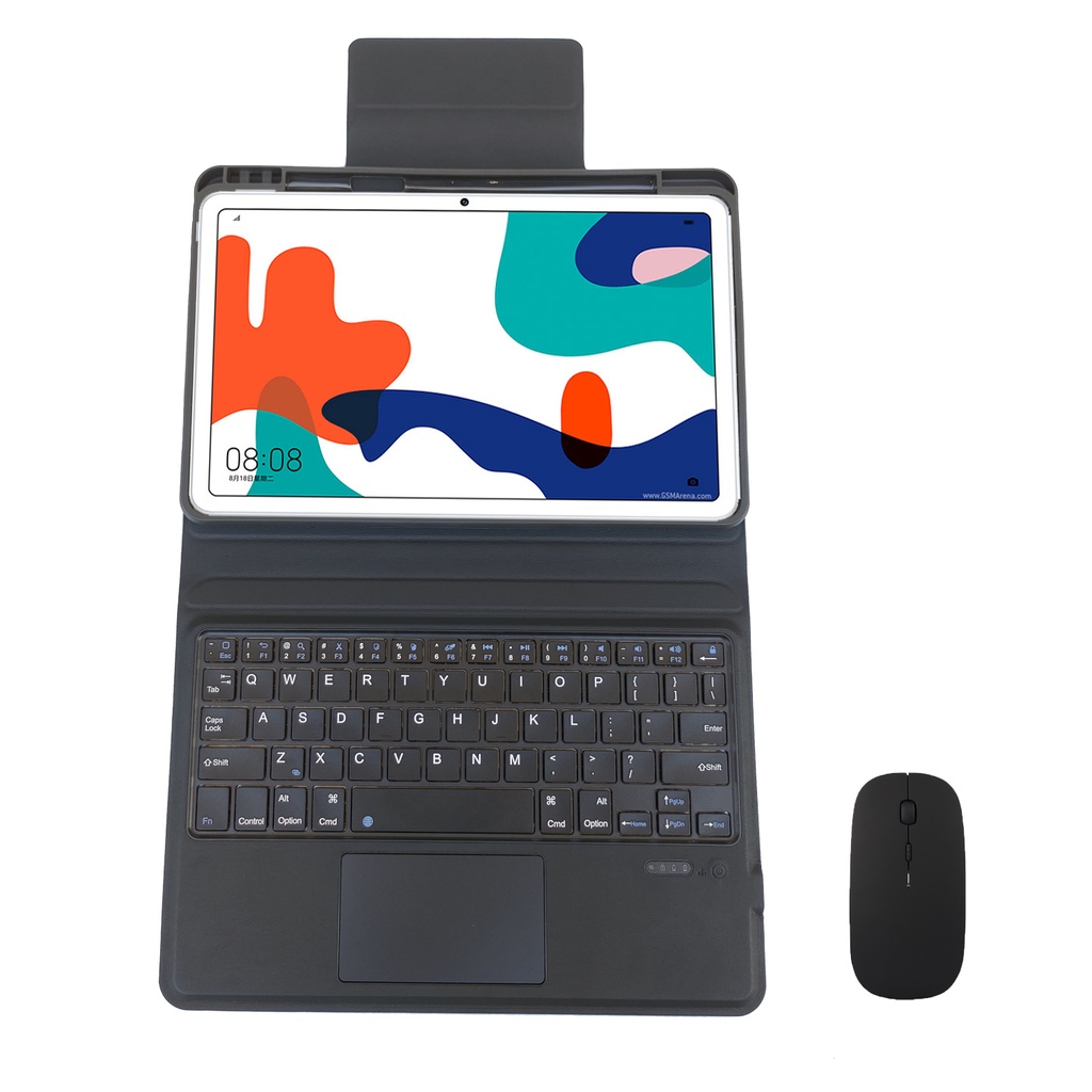 Bao Da Máy Tính Bảng Có Bàn Phím Bluetooth Không Dây Và Ngăn Đựng Bút Cho Huawei MatePad 10.4 2020 / 2022 / Honor V6 V7