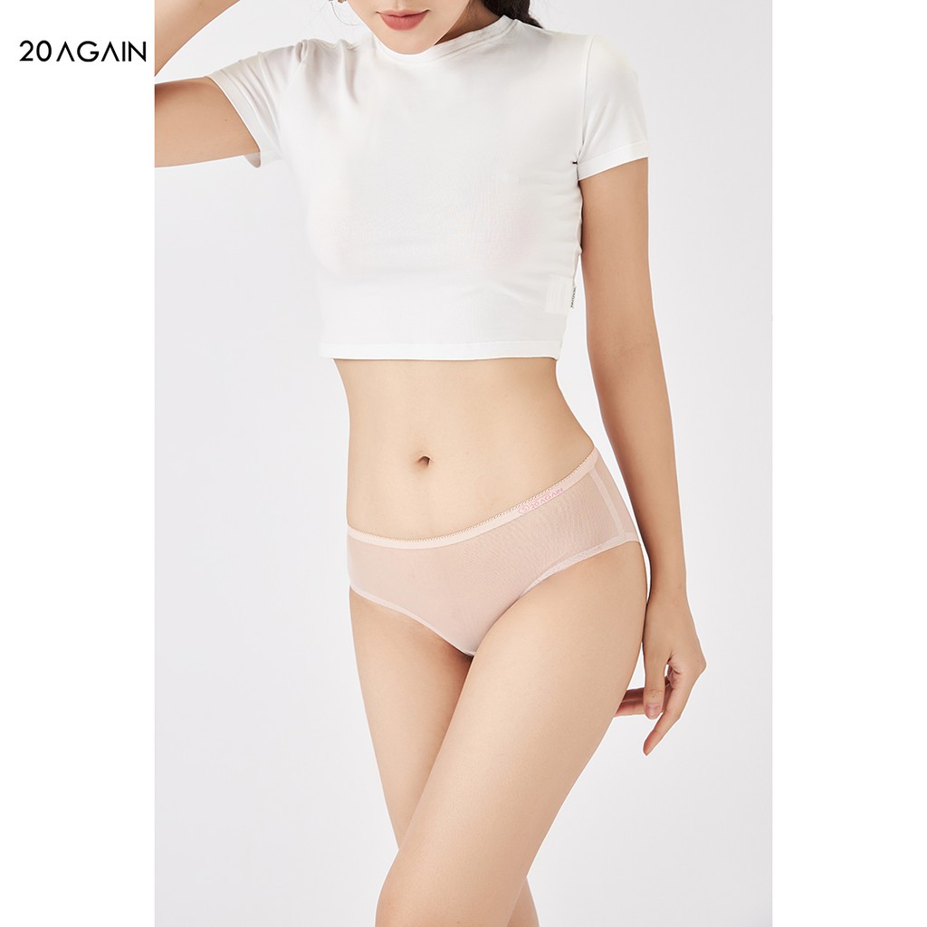 Quần lót lưới cao cấp, không đường may, kháng khuẩn 20AGAIN sexy PVA0005