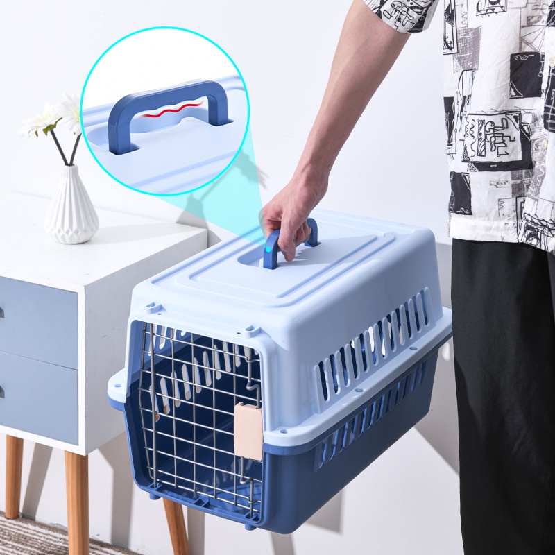 Lồng Đựng Vận Chuyển Chó Mèo, Lồng Hàng Không Đựng Chó Mèo Nhỏ - Mã NNCTD51