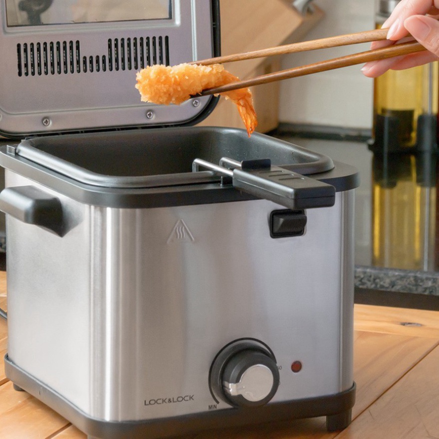 Nồi Chiên Ngập Dầu EJF716SLV 1.5 Lít - KHOF2C