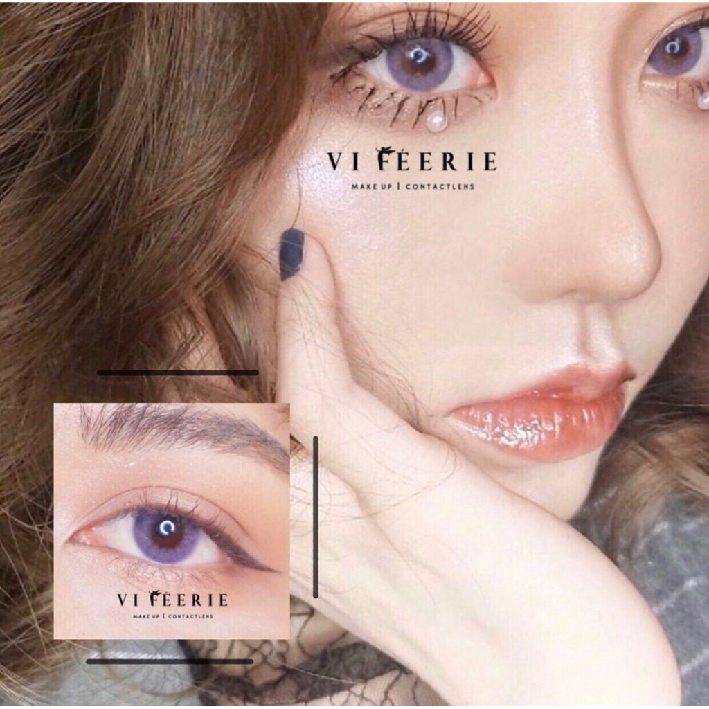 MẪU LENS TÍM - HỒNG 0 ĐỘ SIÊU ĐẸP - VF Lens