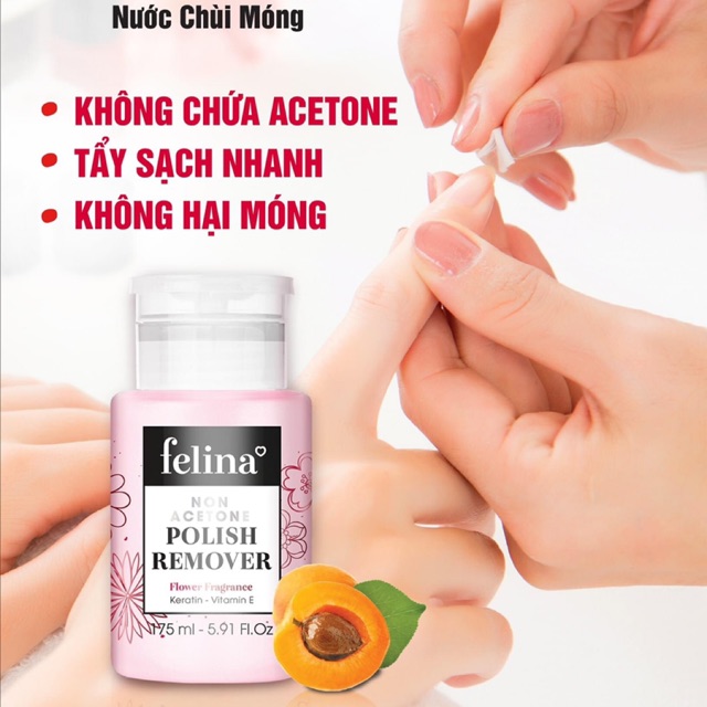 Nước chùi móng felina