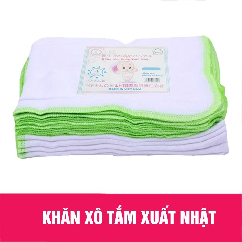 Khăn Xô Tắm  Chất Liệu Cotton 4 Lớp Xuất Nhật Cao Cấp Mềm Mịn Dành Cho Trẻ Nhỏ (1 Chiếc Khổ To)